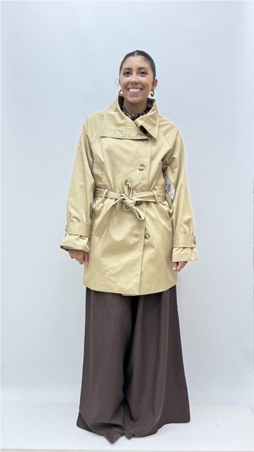 GABARDINA CHARI CAMEL