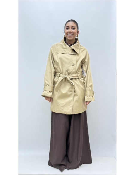 GABARDINA CHARI CAMEL