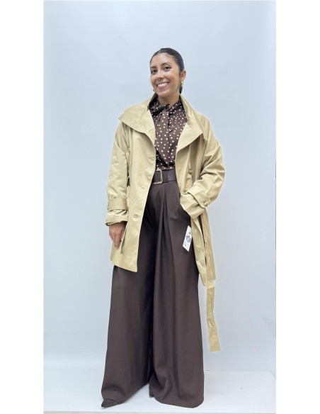 GABARDINA CHARI CAMEL