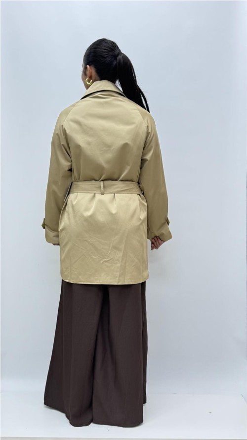GABARDINA CHARI CAMEL