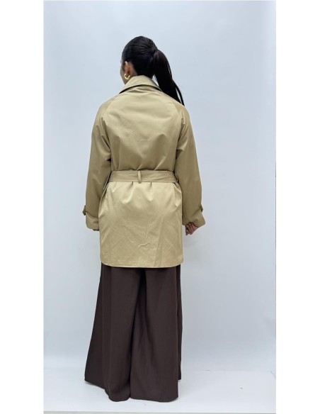 GABARDINA CHARI CAMEL
