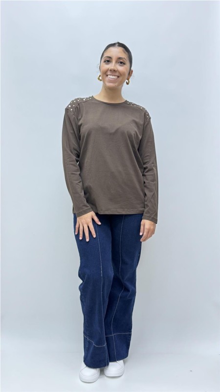 CAMISETA TOLEDO MARRON 2