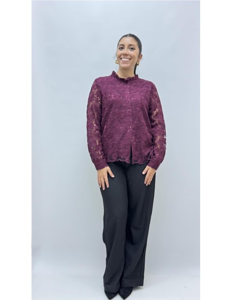 CAMISA ROUS MARY BURDEOS