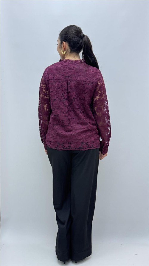 CAMISA ROUS MARY BURDEOS