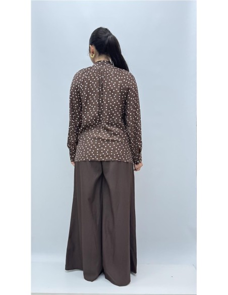 CAMISA CAI MARRON