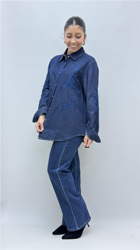 CAMISA FLOR VAQUERO 2