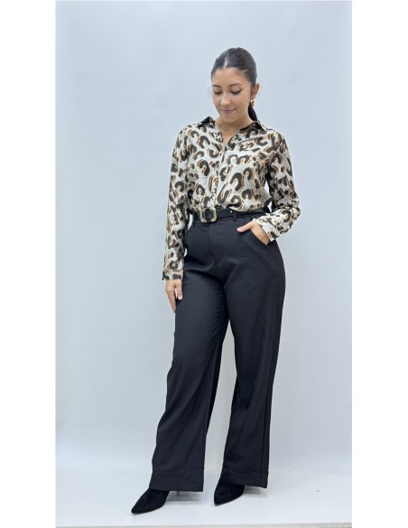 CAMISA MILAN CAMEL