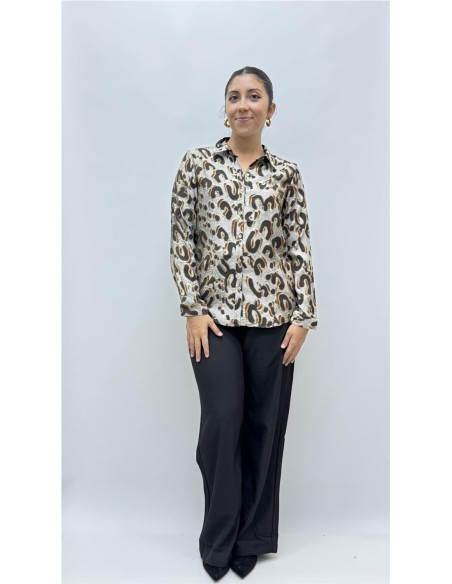 CAMISA MILAN CAMEL