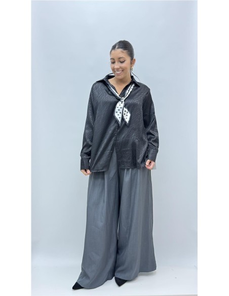 CAMISA LAZO NEGRO