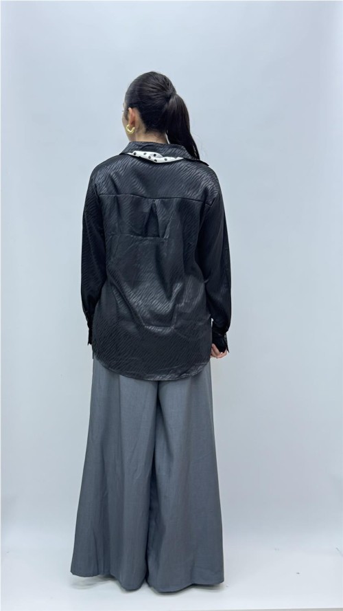CAMISA LAZO NEGRO