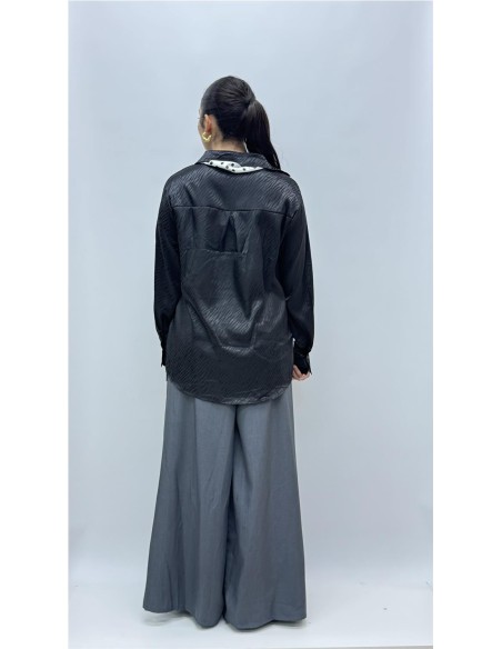 CAMISA LAZO NEGRO
