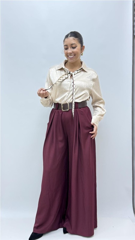 CAMISA LAZO BEIG
