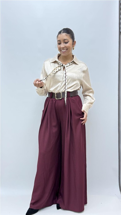 CAMISA LAZO BEIG