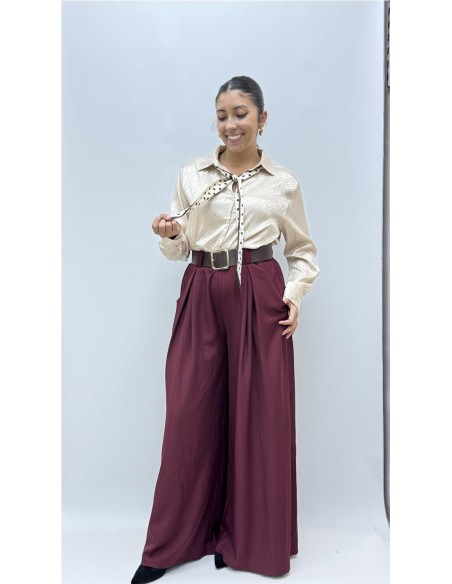 CAMISA LAZO BEIG