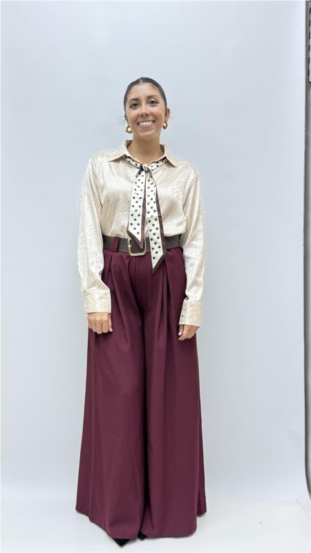 CAMISA LAZO BEIG 2