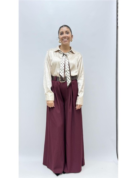 CAMISA LAZO BEIG