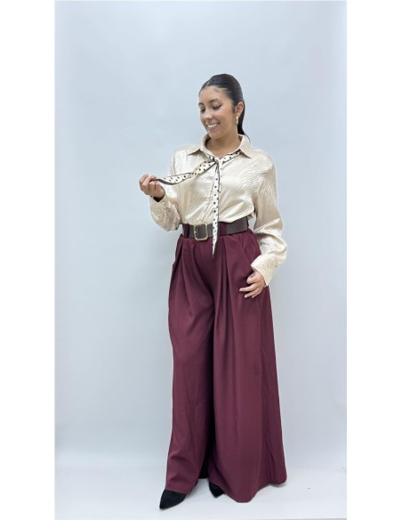 CAMISA LAZO BEIG