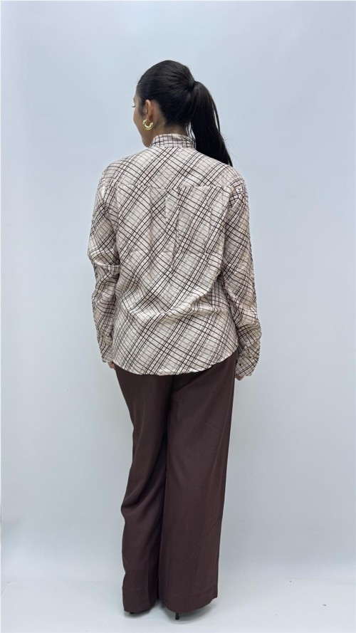 CAMISA ESCOCIA BEIG