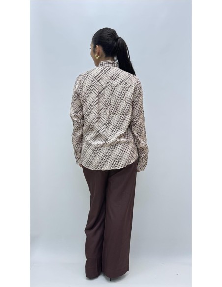 CAMISA ESCOCIA BEIG