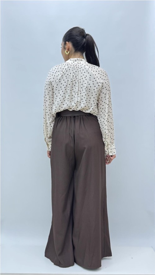 PANTALON TATIANA MARRON