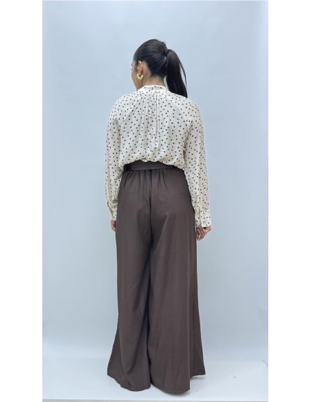 PANTALON TATIANA MARRON