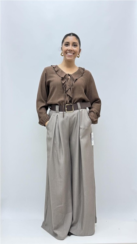 PANTALON TATIANA TAUPE
