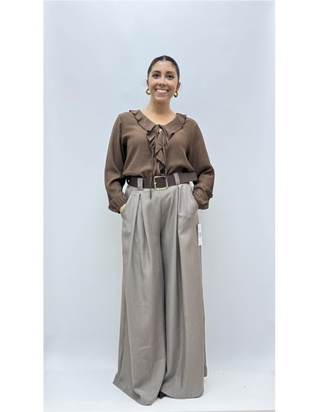 PANTALON TATIANA TAUPE