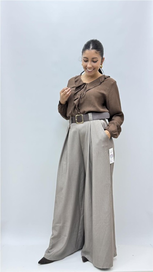 PANTALON TATIANA TAUPE