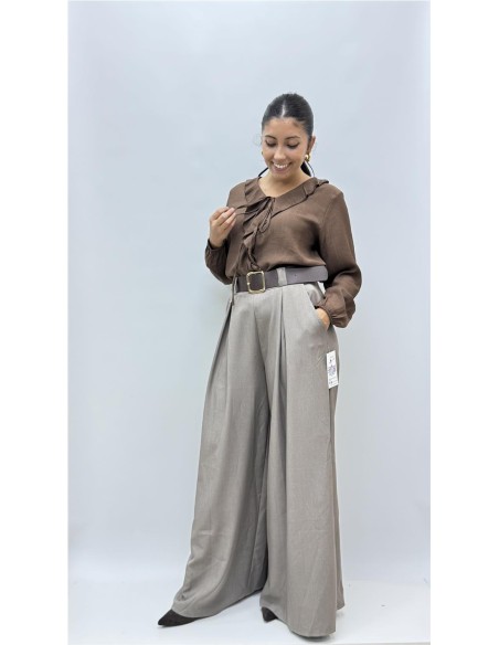 PANTALON TATIANA TAUPE