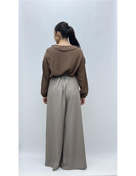 PANTALON TATIANA TAUPE