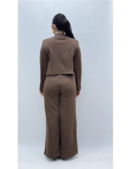 PANTALON LOE MARRON