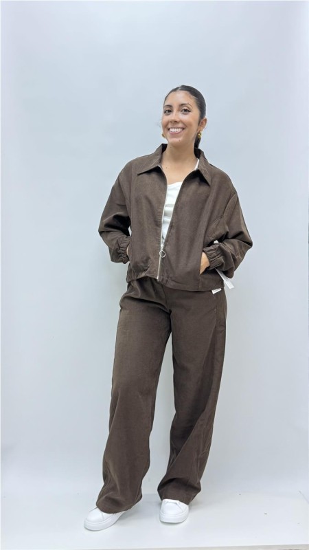 CHAQUETA ESPE MARRON