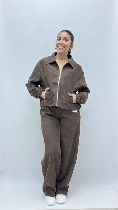 CHAQUETA ESPE MARRON 2