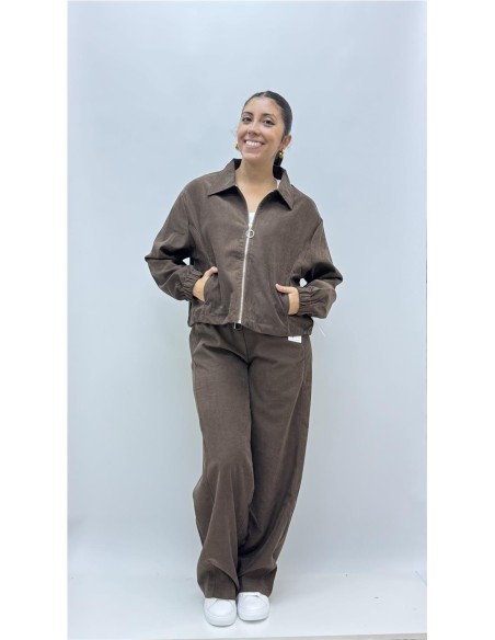 CHAQUETA ESPE MARRON
