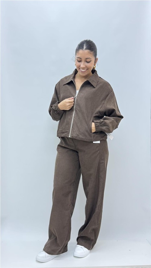 CHAQUETA ESPE MARRON