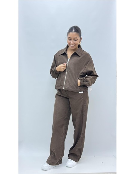 CHAQUETA ESPE MARRON