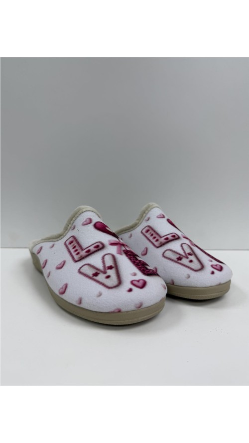 ZAPATILLA SERIGRAVIA LOVE BEIG