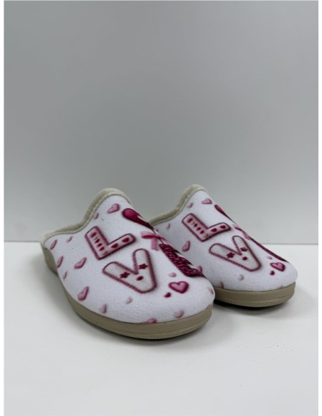 ZAPATILLA SERIGRAVIA LOVE BEIG