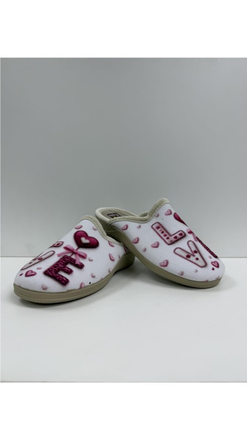 ZAPATILLA SERIGRAVIA LOVE BEIG