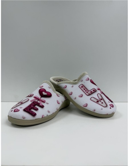 ZAPATILLA SERIGRAVIA LOVE BEIG