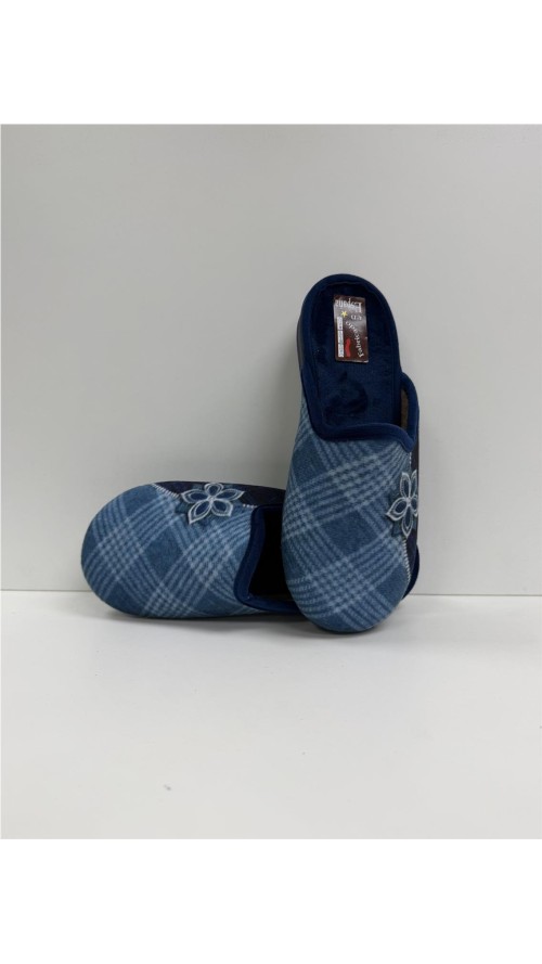 ZAPATILLA FLOR DE LOTO AZUL
