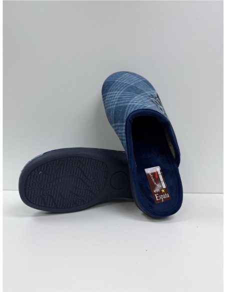 ZAPATILLA FLOR DE LOTO AZUL