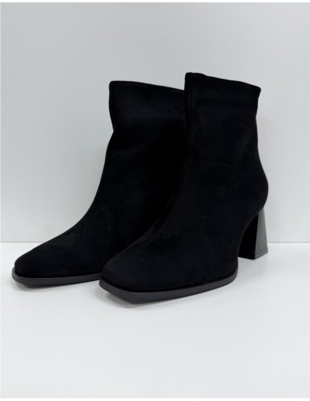 BOTIN SERRAJE CREMALLERA TRASE NEGRO