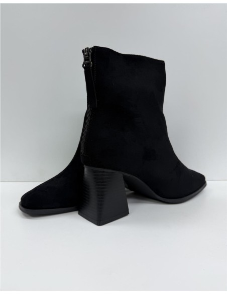 BOTIN SERRAJE CREMALLERA TRASE NEGRO