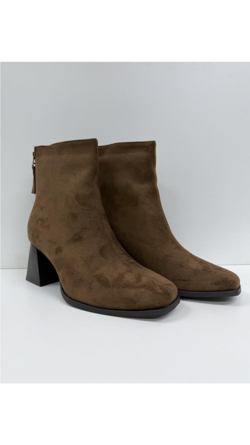 BOTIN SERRAJE CREMALLERA TRASE CAMEL