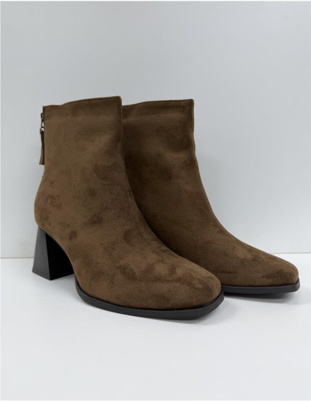 BOTIN SERRAJE CREMALLERA TRASE CAMEL