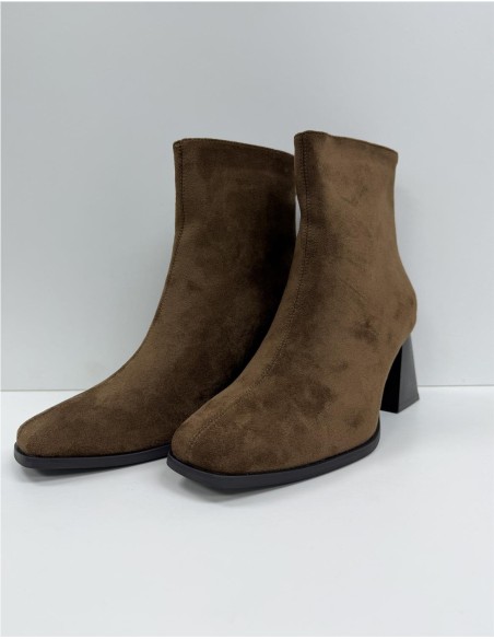 BOTIN SERRAJE CREMALLERA TRASE CAMEL