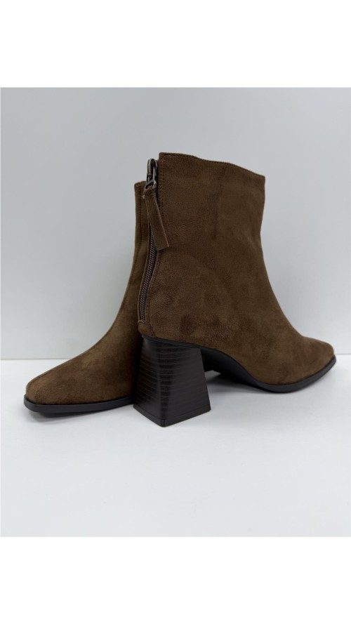 BOTIN SERRAJE CREMALLERA TRASE CAMEL