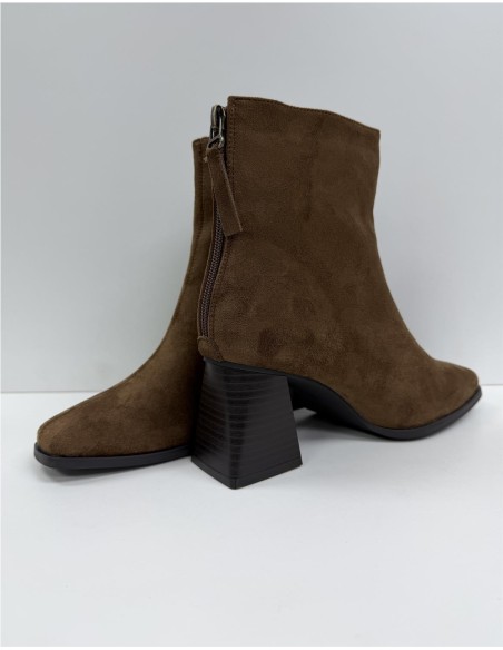 BOTIN SERRAJE CREMALLERA TRASE CAMEL