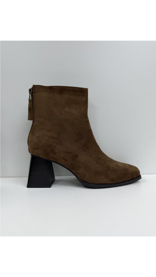 BOTIN SERRAJE CREMALLERA TRASE CAMEL
